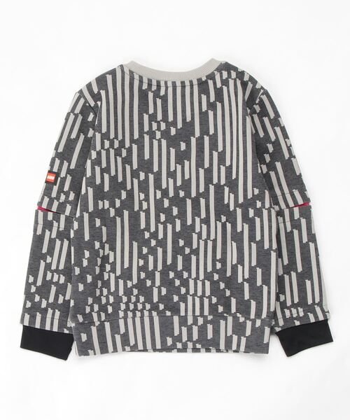 adidas（アディダス）の「LEGO ムーブクルー スウェットシャツ [LEGO Move Crew Sweatshirt] アディダス（キッズ/子供用）（スウェット・キッズ・グレー系その他・100/110/120/130/140/150/160）」の4枚目の写真