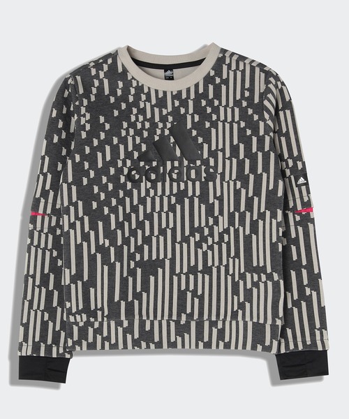 adidas（アディダス）の「LEGO ムーブクルー スウェットシャツ [LEGO Move Crew Sweatshirt] アディダス（キッズ/子供用）（スウェット・キッズ・グレー系その他・100/110/120/130/140/150/160）」の11枚目の写真