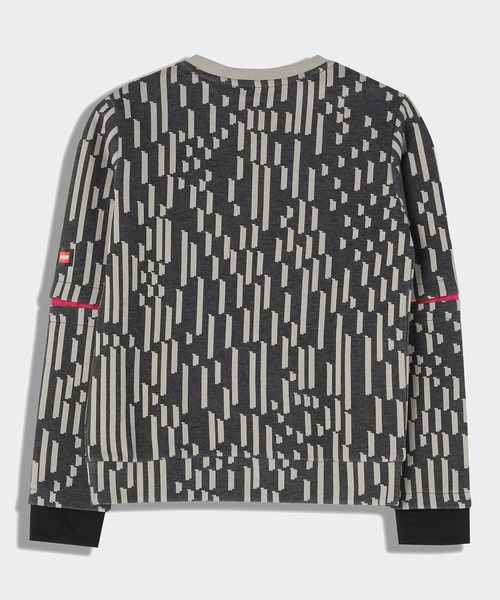 adidas（アディダス）の「LEGO ムーブクルー スウェットシャツ [LEGO Move Crew Sweatshirt] アディダス（キッズ/子供用）（スウェット・キッズ・グレー系その他・100/110/120/130/140/150/160）」の10枚目の写真