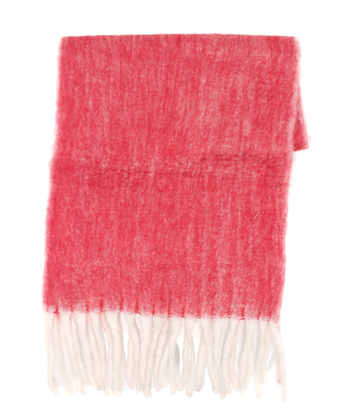 mystic（ミスティック）の「Levernis（マフラー・レディース・イエロー/ピンク/グレー・ﾌﾘ-）」の3枚目の写真