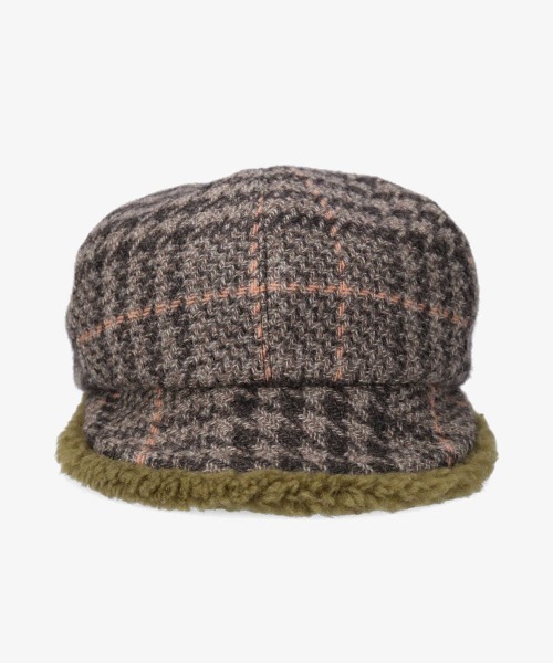 kaorinomori(カオリノモリ)の「カオリノモリ プレーアキャスケット(キャスケット・レディース・ブラウン/グレー・M/57.5cm)」の10枚目の写真