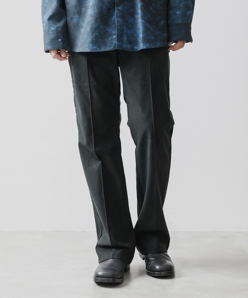 KAZUYUKI KUMAGAI ATTACHMENT（カズユキクマガイアタッチメント）の「ARTIFICAL SUEDE SIDE LINE EASY PANTS（その他パンツ・メンズ・ブラック/ベージュ・2/1）」の12枚目の写真