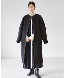 TODAYFUL | ウールジャージーコート(ピーコート)