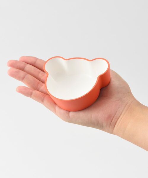 I.D.E.A international(イデアインターナショナル)の「KIDS DISH ボウル ベア SS(食器・レディース・グレー/ネイビー/オレンジ/イエロー・フリ-)」の7枚目の写真
