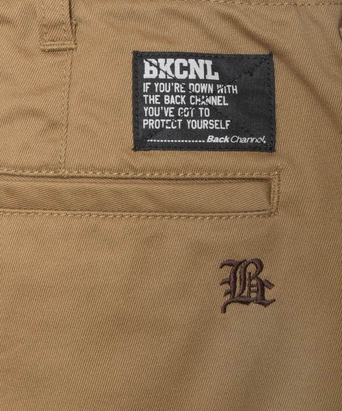 Back Channel（バックチャンネル）の「WIDE CHINO PANTS（チノパンツ・メンズ・ブラック/ベージュ系その他/オリーブドラブ・LARGE/X-LARGE/MEDIUM）」の11枚目の写真