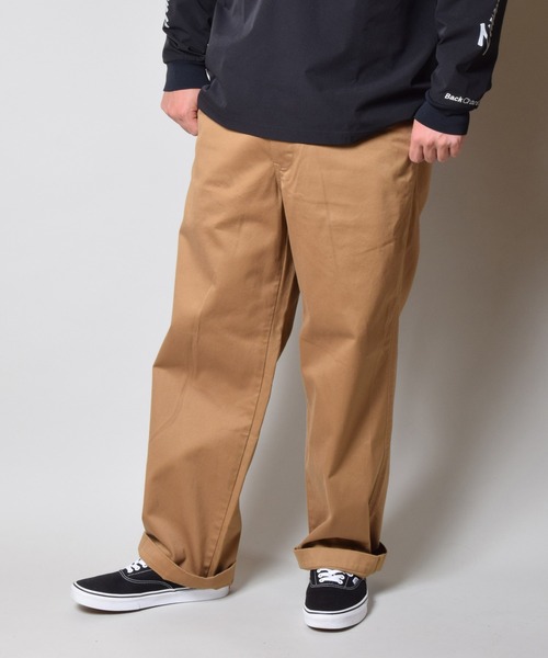 Back Channel（バックチャンネル）の「WIDE CHINO PANTS（チノパンツ・メンズ・ブラック/ベージュ系その他/オリーブドラブ・LARGE/X-LARGE/MEDIUM）」の13枚目の写真