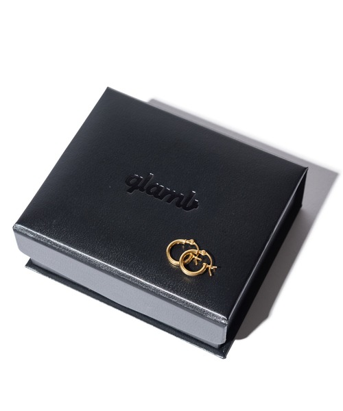 glamb（グラム）の「Hoop Pierce (12mm) / フープピアス (12mm)（ピアス（両耳用）・メンズ・シルバー/ゴールド・FREE）」の7枚目の写真