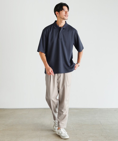 MONGDOL ワンタック ワイド スラックス SENSE OF PLACE by URBAN RESEARCH スラックス チェック