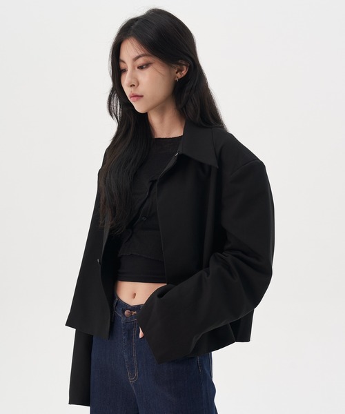 FEKETE（フェケテ）の「FEKETE MADE BACK METAL LOGO JACKET（ブルゾン・メンズ・ブラック・LARGE/MEDIUM）」の11枚目の写真