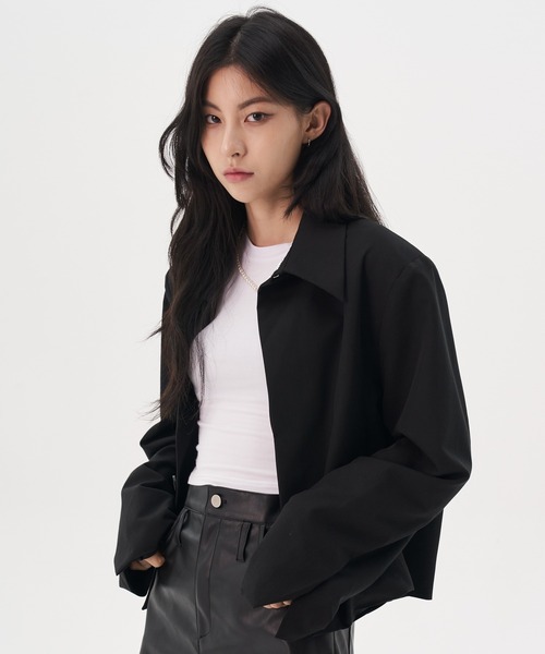 FEKETE（フェケテ）の「FEKETE MADE BACK METAL LOGO JACKET（ブルゾン・メンズ・ブラック・LARGE/MEDIUM）」の7枚目の写真