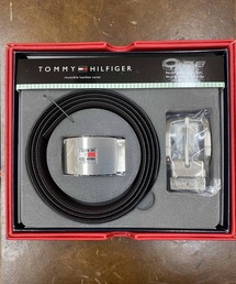 TOMMY HILFIGER | 【Tommy Hilfiger/トミーヒルフィガー】チェンジバックル 2WAYリバーシブルレザーベルト(ベルト)