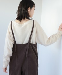 12Gラクーンウールボートネックプルオーバー / 958981