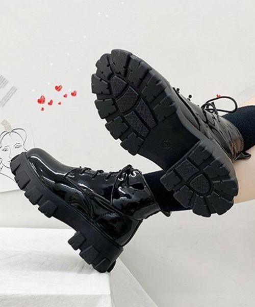 フェミニンガーリー ロックカジュアル レースアップブーツ ブーツ Sfw エスエフダブリュー のファッション通販 Zozotown