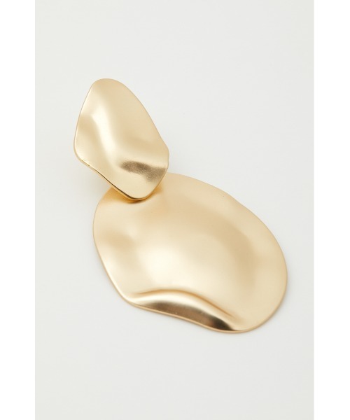 rienda（リエンダ）の「ビッグニュアンスピアス（ピアス（両耳用）・レディース・ゴールド・SMALL）」の2枚目の写真