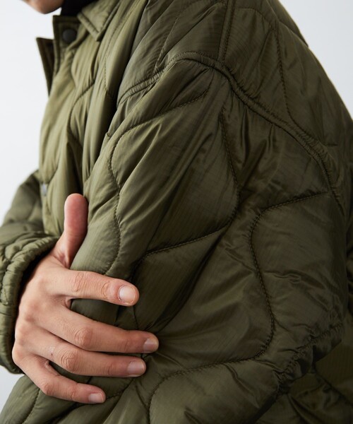 HINSON(ヒンソン)の「HINSON/ヒンソン キルトコーチジャケット/HINSON/ヒンソン(ブルゾン・メンズ・ブラック/モスグリーン・MEDIUM/LARGE)」の15枚目の写真