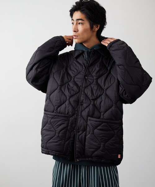 HINSON(ヒンソン)の「HINSON/ヒンソン キルトコーチジャケット/HINSON/ヒンソン(ブルゾン・メンズ・ブラック/モスグリーン・MEDIUM/LARGE)」の12枚目の写真