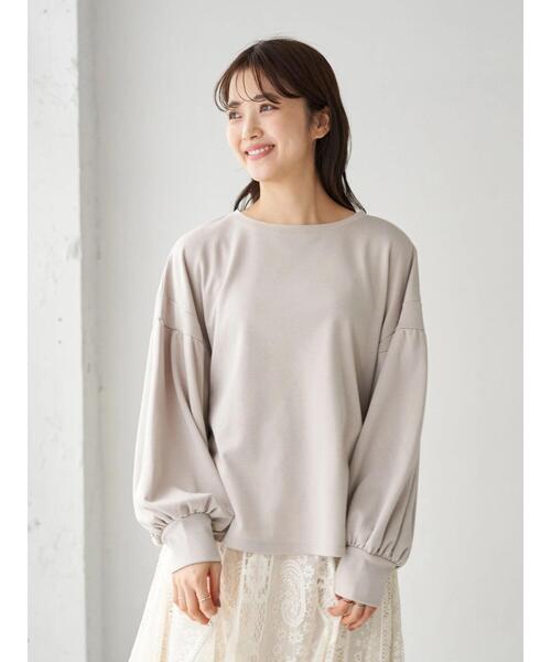 earth music&ecology（アースミュージックアンドエコロジー）の「ボリュームスリーブプルオーバー　＊（Tシャツ/カットソー・レディース・ネイビー/グリーン/ホワイト系その他2・FREE）」の17枚目の写真