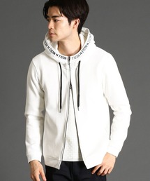 HIDEAWAYS NICOLE | 裏起毛ダンボールニットパーカ(パーカー)