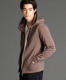 HIDEAWAYS NICOLE | 裏起毛ダンボールニットパーカ(パーカー)