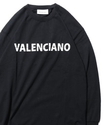 VALENCIANO BY KELME/バレンシアーノバイケレメ LOGO LONG SLEEVE T-SHIRT ビッグシルエット ロンT ユニセックス
