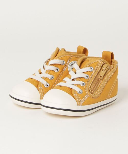 CONVERSE(コンバース)の「converse コンバース 12-15BB AS N STITCHING WT Z ベビー オールスター N ステッチング WT Z 37301531 MUSTARD(スニーカー・キッズ・イエロー・15 /12/12.5/14.5/14/13/13.5)」の1枚目の写真