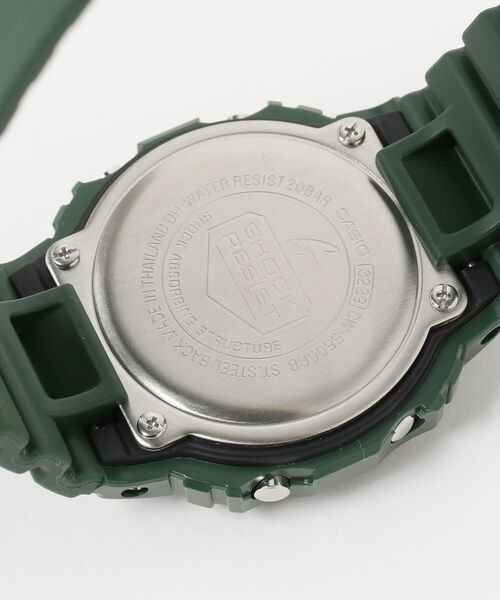 BEAMS BOY（ビームスボーイ）の「G-SHOCK / DW5600RB（デジタル腕時計・レディース・オリーブ/ブルー・ONE SIZE）」の4枚目の写真