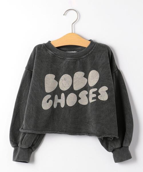 ◆＜BOBO CHOSES（ボボショーズ）＞ LOGO Cropped スウェット