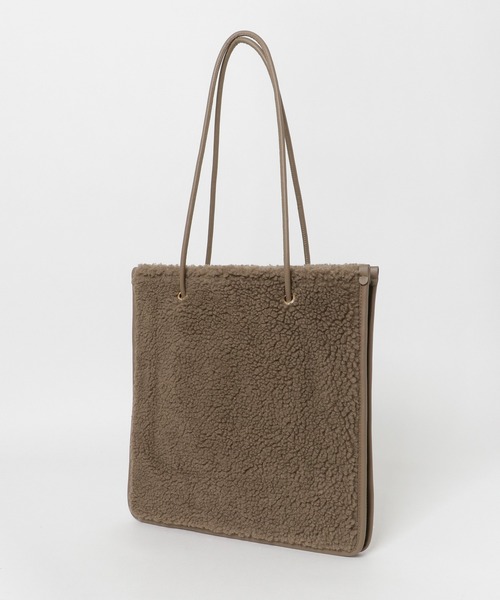 RODE SKO（ロデスコ）の「3ポケットファブリックトートバッグ（トートバッグ・レディース・ブラウン/ブルー/アニマル・ONE）」の14枚目の写真