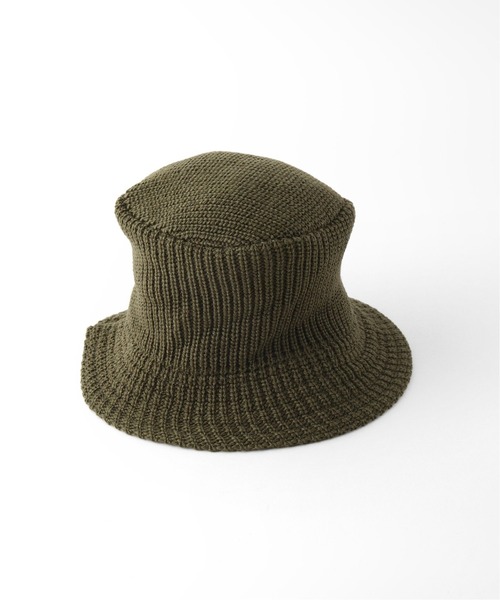 CLIPPER CASUALS（クリッパーカジュアル）の「【CLIPPER CASUALS/クリッパーカジュアル】ニットバゲットハット（ハット・レディース・ブラック/ベージュ/カーキ・FREE）」の3枚目の写真