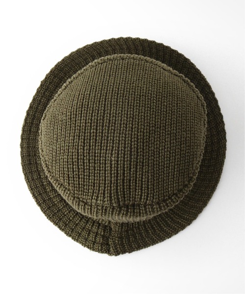CLIPPER CASUALS（クリッパーカジュアル）の「【CLIPPER CASUALS/クリッパーカジュアル】ニットバゲットハット（ハット・レディース・ブラック/ベージュ/カーキ・FREE）」の4枚目の写真
