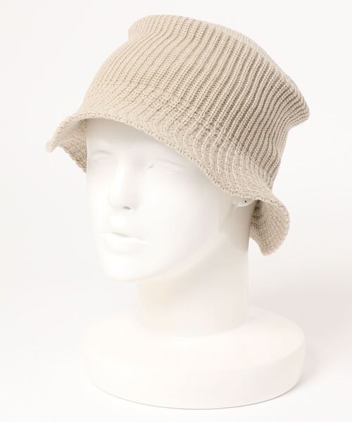 CLIPPER CASUALS（クリッパーカジュアル）の「【CLIPPER CASUALS/クリッパーカジュアル】ニットバゲットハット（ハット・レディース・ブラック/ベージュ/カーキ・FREE）」の7枚目の写真