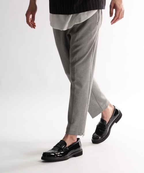 HARE(ハレ)の「アンクルジップパンツ(HARE)(その他パンツ・メンズ・ブラック/グレー・MEDIUM/SMALL)」の1枚目の写真