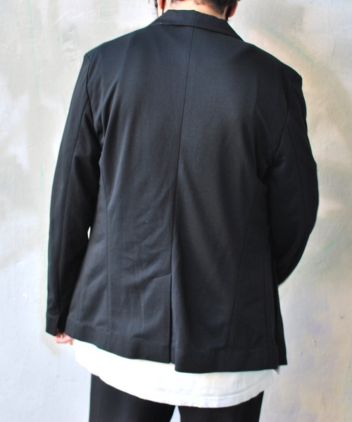 roarguns(ロアーガンズ)の「STRETCH DOUBLE JERSEY JACKET(テーラードジャケット・メンズ・ブラック系その他・3)」の11枚目の写真