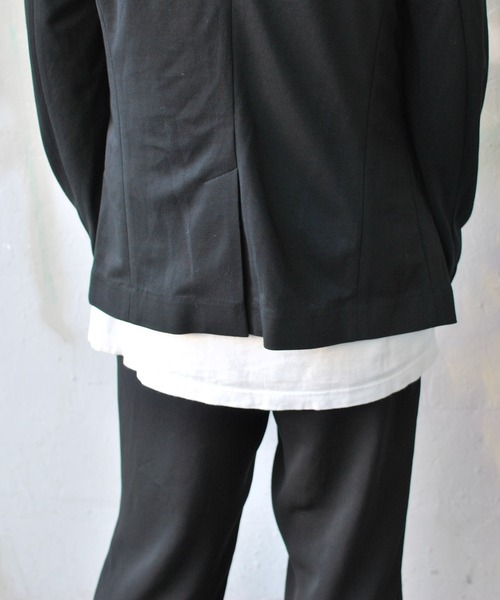 roarguns(ロアーガンズ)の「STRETCH DOUBLE JERSEY JACKET(テーラードジャケット・メンズ・ブラック系その他・3)」の9枚目の写真