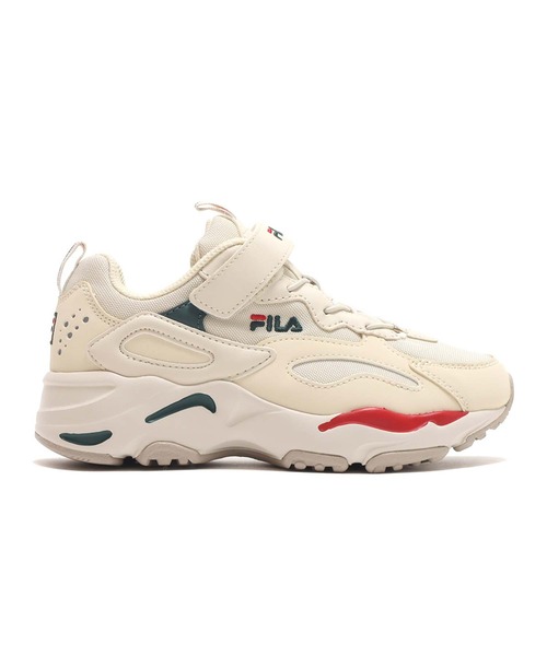FILA（フィラ）の「FILA RAY TRACER KIDS / フィラ レイトレイサー キッズ（スニーカー・キッズ・ホワイト/ベージュ・18.0cm/19.0cm/20.0cm/21.0cm）」の16枚目の写真