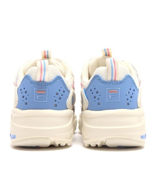 FILA（フィラ）の「FILA RAY TRACER KIDS / フィラ レイトレイサー キッズ（スニーカー・キッズ・ホワイト/ベージュ・18.0cm/19.0cm/20.0cm/21.0cm）」の7枚目の写真