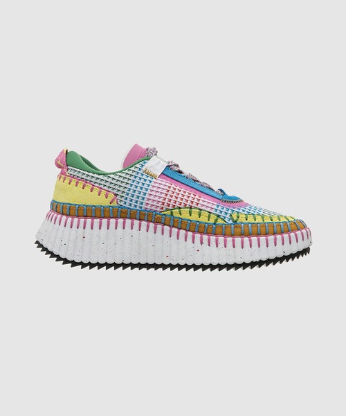 Chloe(クロエ)の「NAMA / スニーカー SUSTAINABLE Low TOP SNEAKER(スニーカー・レディース・イエロー系その他・37/36/38)」の2枚目の写真