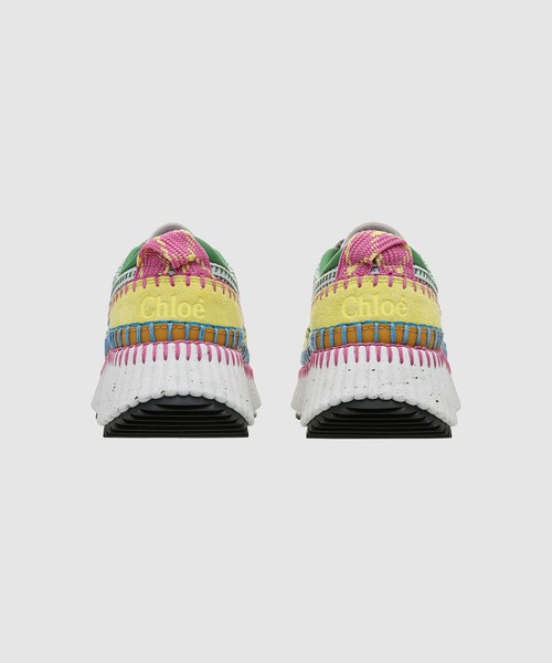 Chloe(クロエ)の「NAMA / スニーカー SUSTAINABLE Low TOP SNEAKER(スニーカー・レディース・イエロー系その他・37/36/38)」の4枚目の写真