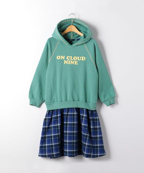 セール Web限定サイズあり Tj パーカー チェックスカート ワンピース 140cm 160cm ワンピース Green Label Relaxing グリーンレーベルリラクシング のファッション通販 Zozotown