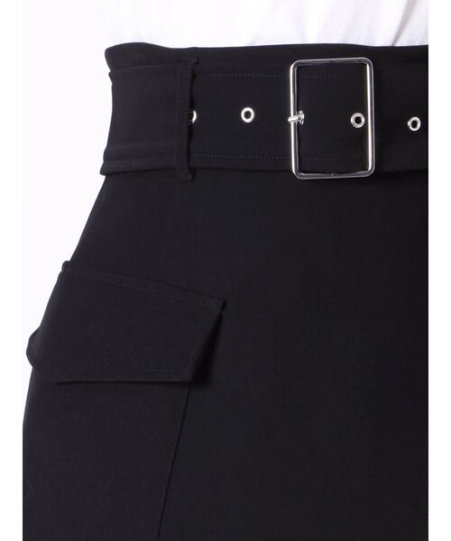 MURUA（ムルーア）の「ワイドベルトラップスカート（スカート・レディース・ブラック/その他1/その他/アイボリー/モカ・1/2）」の13枚目の写真