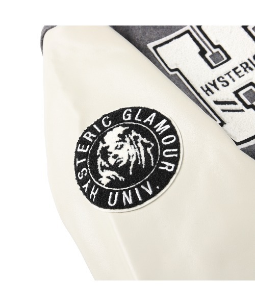 HYSTERIC GLAMOUR(ヒステリックグラマー)の「STADIUM JUMPER(スタジャン・メンズ・ブラック/グレー/グリーン・SMALL/MEDIUM/LARGE/X-LARGE)」の14枚目の写真