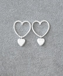 Editors Draw（エディターズドロー）の「２連ハートピアス  [Ria.Jaysmee]（ピアス（両耳用））」