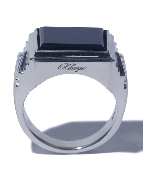 XLARGE(エクストララージ)の「ONYX RING XL1991 SV925(リング・メンズ・シルバー/ゴールド・19号/13号/15号/17号/19)」の6枚目の写真