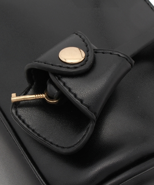 OUTLET(アウトレット)の「【Ciaopanic】プレート2WAYミニBT(ボストンバッグ・レディース・ブラック/ネイビー/レッド・0)」の8枚目の写真