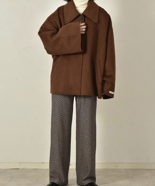 I_am（アイアム）の「handmade wool middle coat（その他アウター