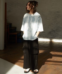 CASPER JOHN | Full front sublimation transfer graphic big T-shirts/フルフロントサブリメイショントランスファーグラフィックビッグT(Tシャツ/カットソー)