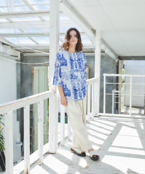 CASPER JOHN(キャスパージョン)の「Full front sublimation transfer graphic big T-shirts/フルフロントサブリメイショントランスファーグラフィックビッグT(Tシャツ/カットソー・メンズ・その他1/その他2/その他3/その他4/その他5/その他6・SMALL/MEDIUM/LARGE)」の7枚目の写真