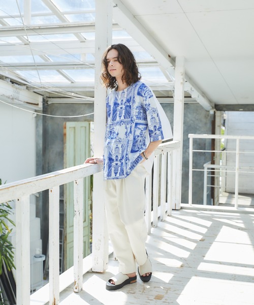 CASPER JOHN(キャスパージョン)の「Full front sublimation transfer graphic big T-shirts/フルフロントサブリメイショントランスファーグラフィックビッグT(Tシャツ/カットソー・メンズ・その他1/その他2/その他3/その他4/その他5/その他6・SMALL/MEDIUM/LARGE)」の8枚目の写真