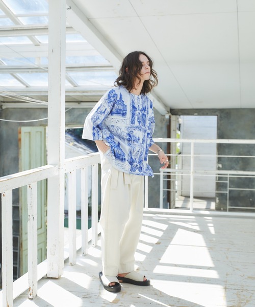 CASPER JOHN(キャスパージョン)の「Full front sublimation transfer graphic big T-shirts/フルフロントサブリメイショントランスファーグラフィックビッグT(Tシャツ/カットソー・メンズ・その他1/その他2/その他3/その他4/その他5/その他6・SMALL/MEDIUM/LARGE)」の10枚目の写真