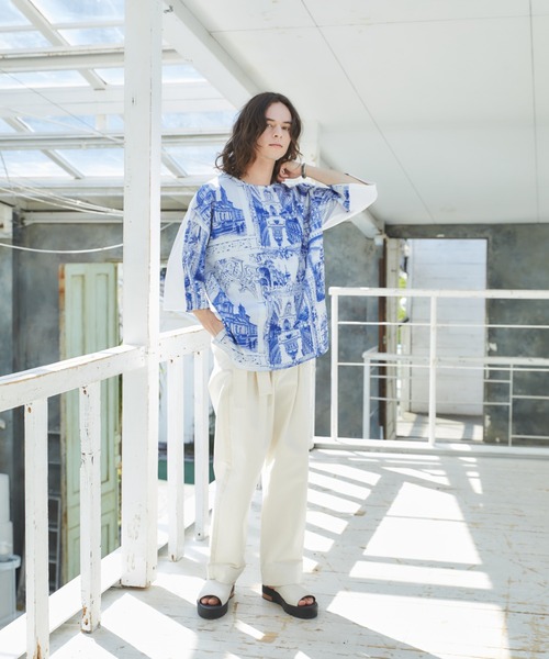 CASPER JOHN(キャスパージョン)の「Full front sublimation transfer graphic big T-shirts/フルフロントサブリメイショントランスファーグラフィックビッグT(Tシャツ/カットソー・メンズ・その他1/その他2/その他3/その他4/その他5/その他6・SMALL/MEDIUM/LARGE)」の11枚目の写真